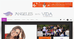 Desktop Screenshot of angelesentuvida.com.mx